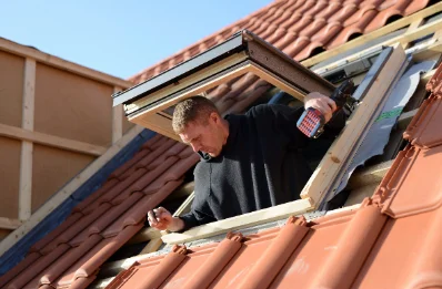 Pose de fenêtres de toit Velux à Vinneuf